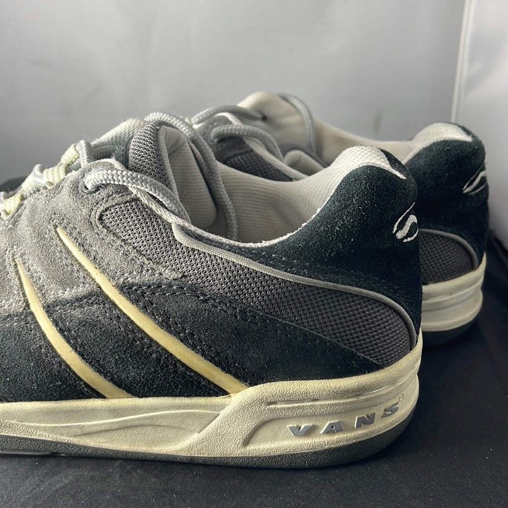 Vintage Vans Solution Old School Skate Shoes Mens Siz… Gem